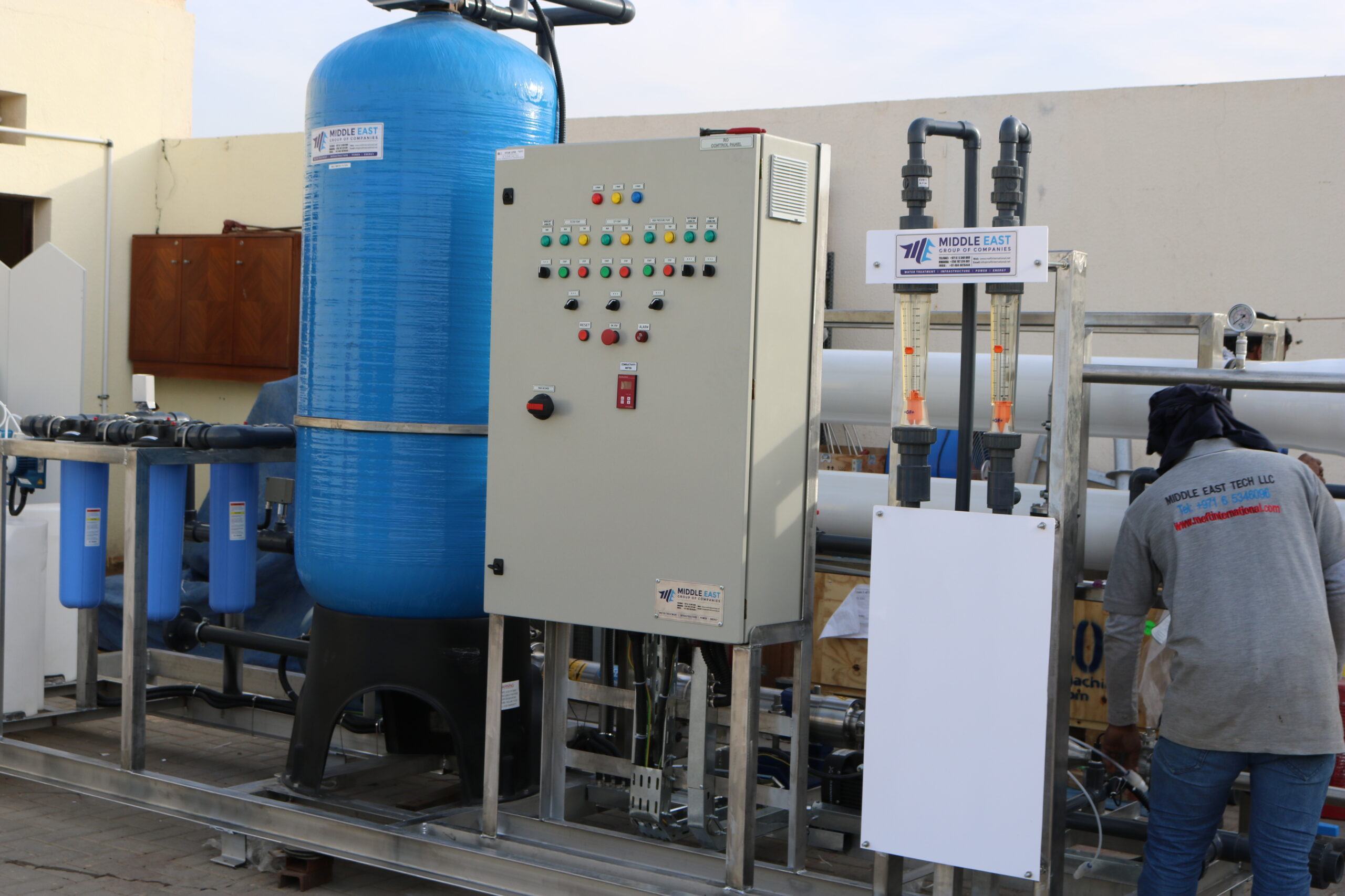 CONTAINERIZED RO PLANT 10 M3/HR