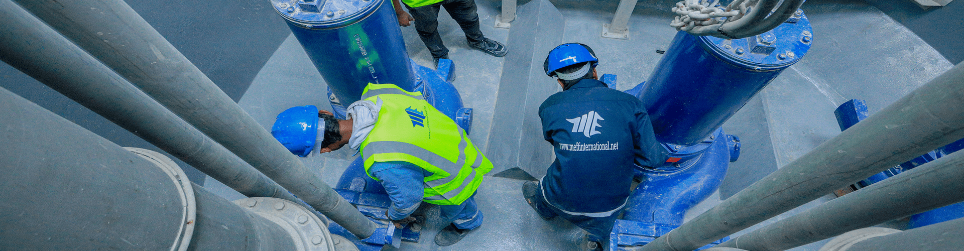 MEP contractor pumping station works