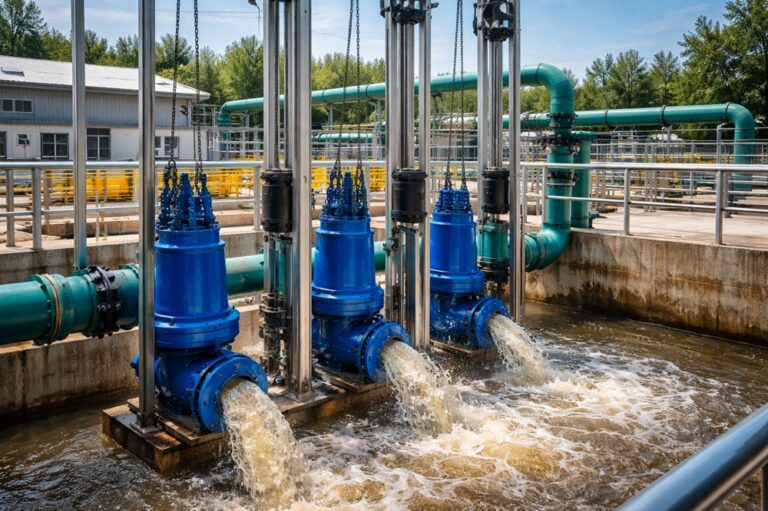 View of Sewage Pumping Stations Explained: Design, Operation & Maintenance