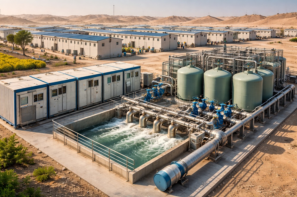 STP Plants for Labour Camps in Saudi Arabia: Why Proper Wastewater Planning Matters More Than Ever