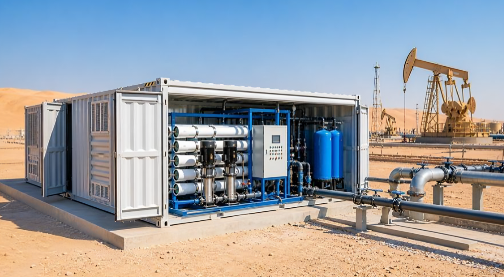 Containerized RO Plants for Remote Oil & Gas Projects in Saudi Arabia